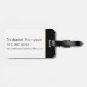 W84 | Golden Wonder Logo Bagagelabel (Achterkant horizontaal)