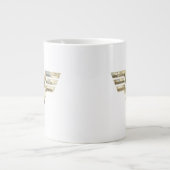 W84 | Golden Wonder Logo Grote Koffiekop (Voorkant)