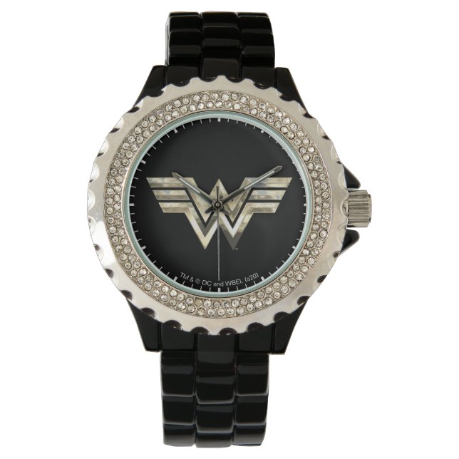 W84 | Golden Wonder Logo Horloge (Voorkant)