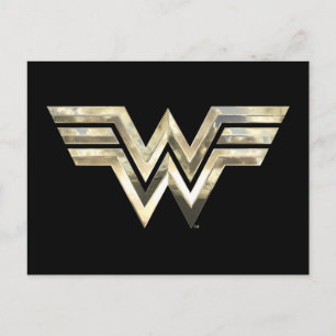 W84   Golden Wonder Logo Uitnodiging Briefkaart