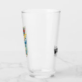 W84 | Retro Comic Wonder Woman Character Badge Glas (Links)