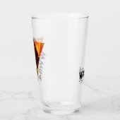 W84 | Rode-Oranje Wonder Woman Kaleidoscoop Glas (Links)