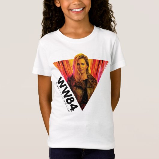 W84 | Rood-roze Barbara Ann Minerva Kaleidoscoop T-shirt (Voorkant)