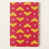 W84 | Rood zwembad Logo en sterren Planner (Achterkant)