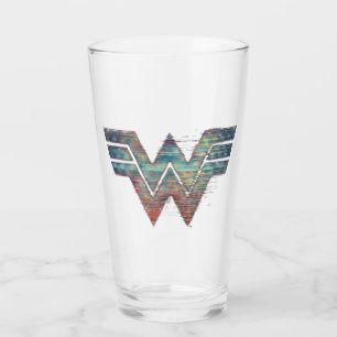 W84 Statische Logo Wonder Woman TV Glas