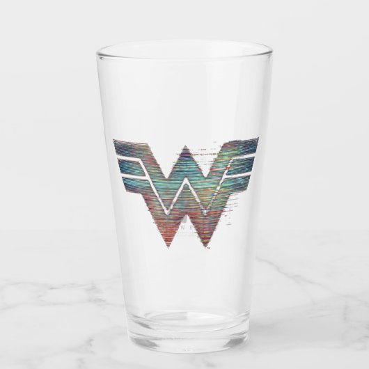W84 | Statische Logo Wonder Woman TV Glas (Voorkant)