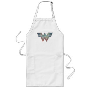 W84   Statische Logo Wonder Woman TV Lang Schort
