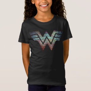 W84   Statische Logo Wonder Woman TV T-shirt