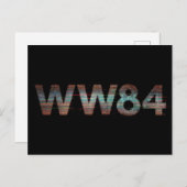 W84 | Tv Statische Logo Uitnodiging Briefkaart (Voorkant / Achterkant)