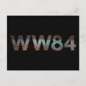W84 | Tv Statische Logo Uitnodiging Briefkaart (Voorkant)