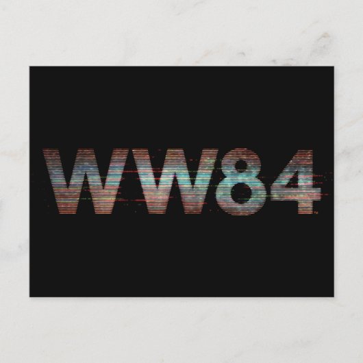 W84 | Tv Statische Logo Uitnodiging Briefkaart (Voorkant)