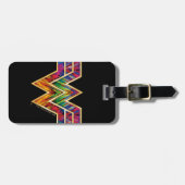 W84 | Wonder Woman Kaleidoscope Logo Bagagelabel (Voorkant horizontaal)