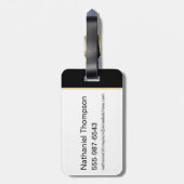 W84 | Wonder Woman Kaleidoscope Logo Bagagelabel (Achterkant verticaal)