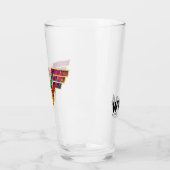 W84 | Wonder Woman Kaleidoscope Logo Glas (Links)