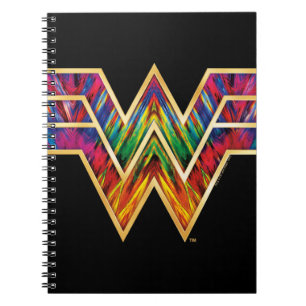W84   Wonder Woman Kaleidoscope Logo Notitieboek