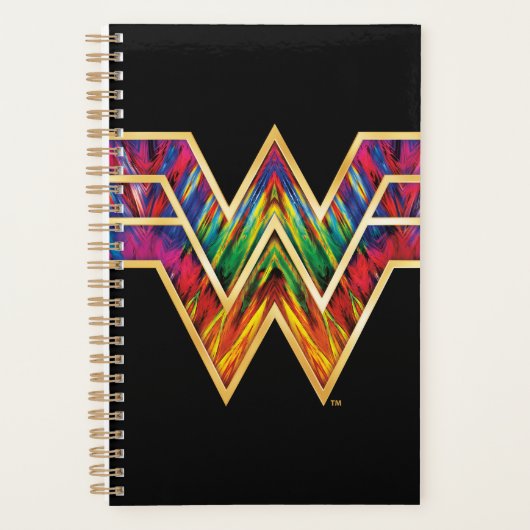 W84 | Wonder Woman Kaleidoscope Logo Planner (Voorkant)
