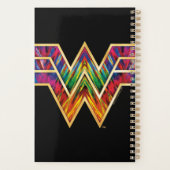 W84 | Wonder Woman Kaleidoscope Logo Planner (Achterkant)