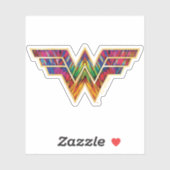 W84 | Wonder Woman Kaleidoscope Logo Sticker (Vel)