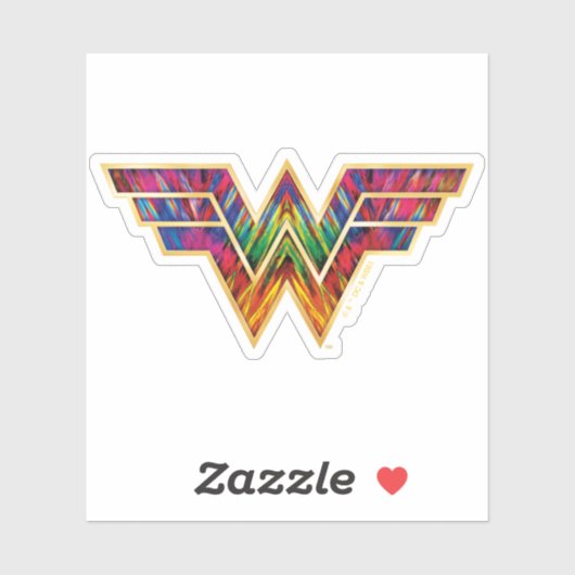 W84 | Wonder Woman Kaleidoscope Logo Sticker (Vel)
