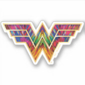 W84 | Wonder Woman Kaleidoscope Logo Sticker (Voorkant)