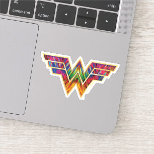 W84   Wonder Woman Kaleidoscope Logo Sticker