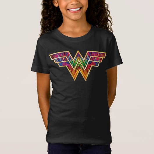 W84 | Wonder Woman Kaleidoscope Logo T-shirt (Voorkant)
