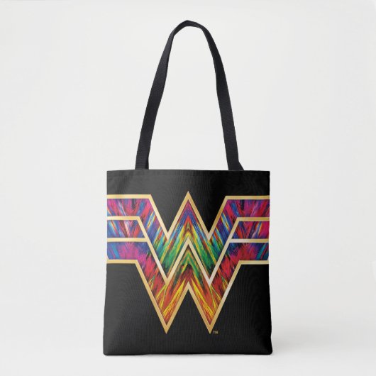 W84 | Wonder Woman Kaleidoscope Logo Tote Bag (Voorkant)