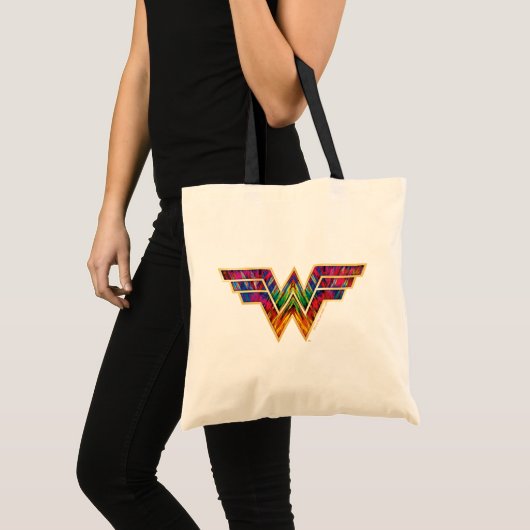W84 | Wonder Woman Kaleidoscope Logo Tote Bag (Voorkant (product))
