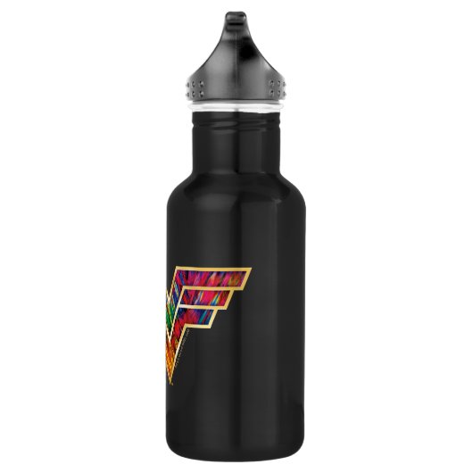 W84 | Wonder Woman Kaleidoscope Logo Waterfles (Rechts)