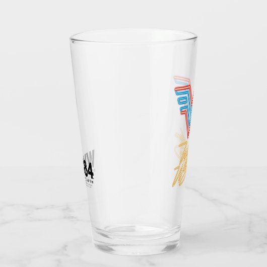 W84 | Wonder Woman Neon Light Logo Glas (Rechts)