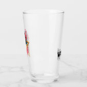 W84 | Wonder Woman Retrowave Character Badge Glas (Links)