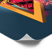 W84 | Wonder Woman Retrowave Character Badge Poster (Hoek)