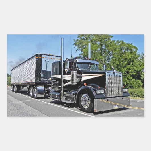 W900L-Stickers van Strite Rechthoekige Sticker (Voorkant)