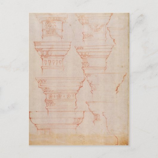 W.18v Onderzoek van kolomhoofdletters Briefkaart (Voorkant)