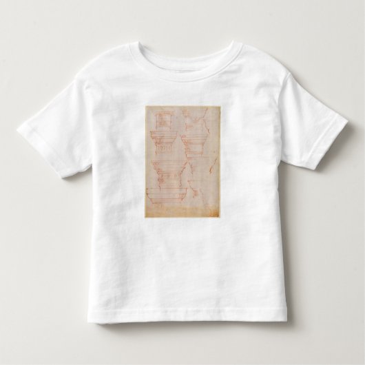 W.18v Onderzoek van kolomhoofdletters Kinder Shirts (Voorkant)