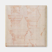 W.18v Onderzoek van kolomhoofdletters Magneet (Voorkant)