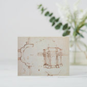 W.24r Architectuurschets Briefkaart (Staand voorkant)