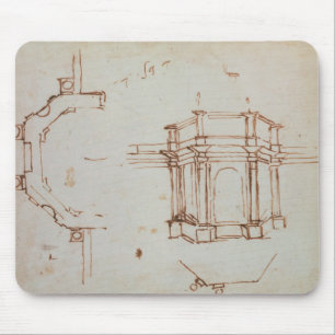 W.24r Architectuurschets Muismat