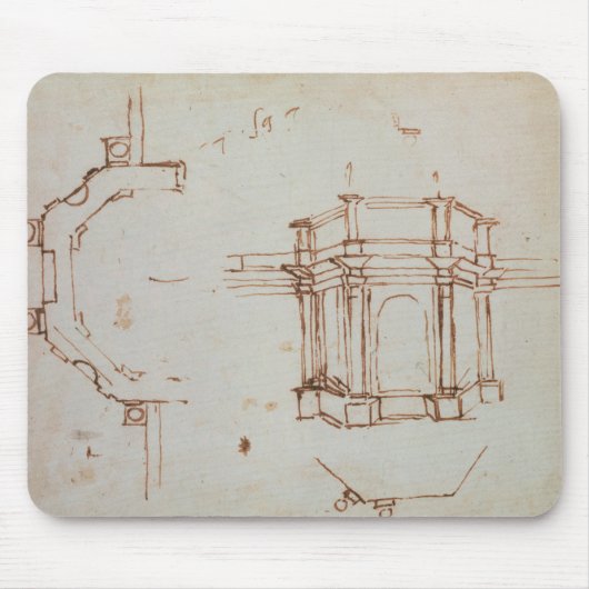 W.24r Architectuurschets Muismat (Voorkant)