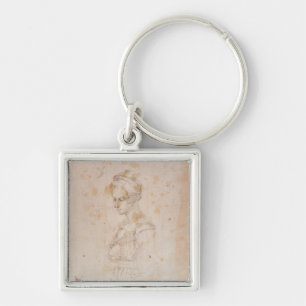 W.41 Schets van een vrouw Sleutelhanger