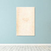 W.54 Studie van een draak Canvas Afdruk (Insitu (Houten vloer))