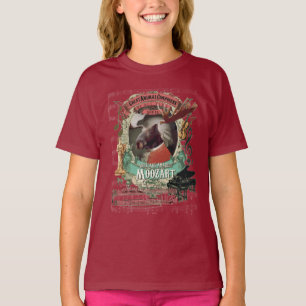 W.A. Moozart Funny Animal Composer Mozart Parody T-shirt