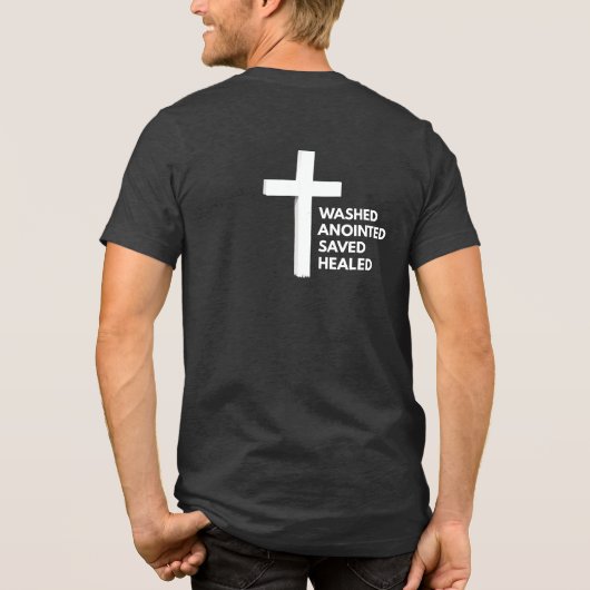 W.A.S.H. Christian Tee Tri-Blend Shirt (Achterkant)