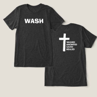 W.A.S.H. Christian Tee Tri-Blend Shirt