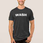 W.A.S.H. Christian Tee Tri-Blend Shirt (Voorkant)