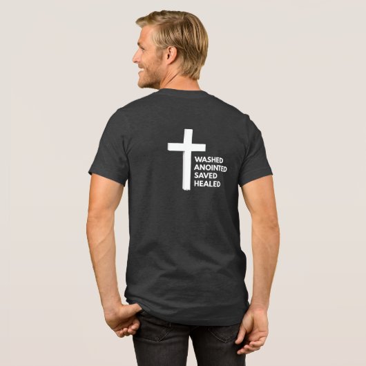 W.A.S.H. Christian Tee Tri-Blend Shirt (Voorkant)