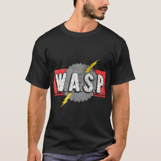  W.A.S.P.-Logo (onderdrukt) - voor zwarte app T-shirt