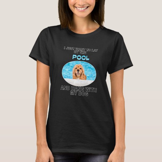 W-Amerikaanse Cocker Spaniel T-shirt (Voorkant)