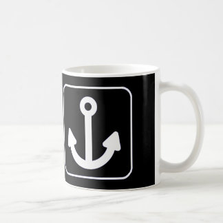 W Anchor Wanchor Funny Gift Koffiemok