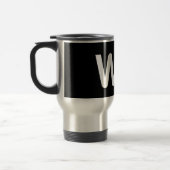 W Anchor Wanchor Funny Joke Gift Reisbeker (Links)